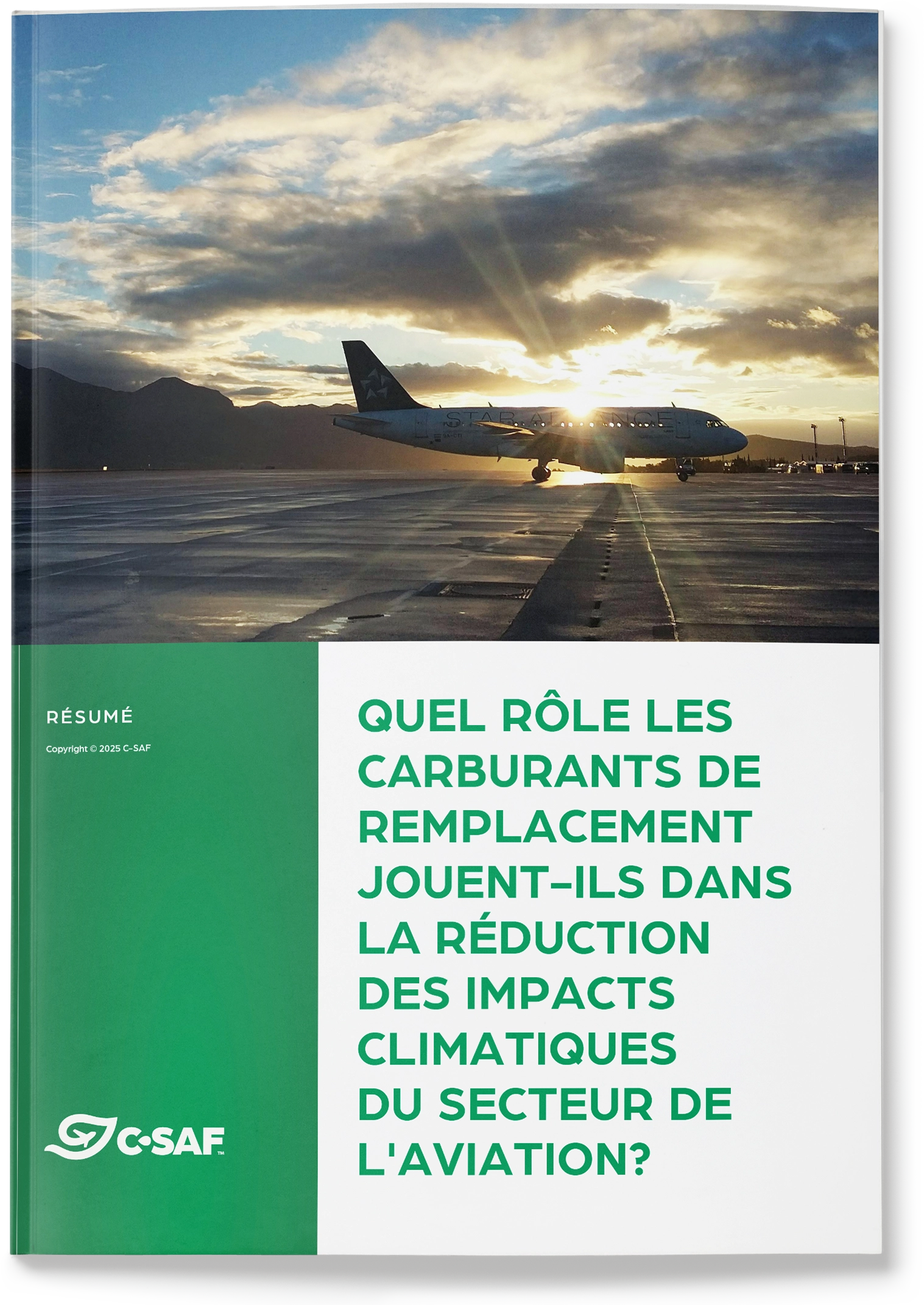 SAF Brief - What is the role of alternative fuels in reducing the climate impact of the aviation sector